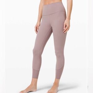 Lululemon align scallop high rise tights 25” violet verbena